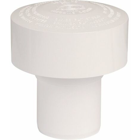 Clapet équilibreur de pression PVC blanc - diamètre 50 mm - Durgo
