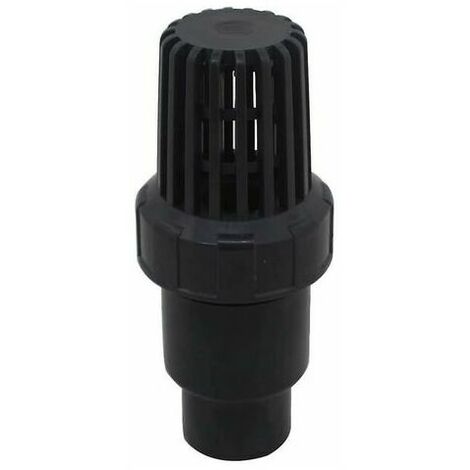 Clapet pied clapet anti retour a boule aspiration 25 32 40 mm clapet crepine anti retour antiretour pvc piscine pompe (Diamètre Intérieur 25mm)