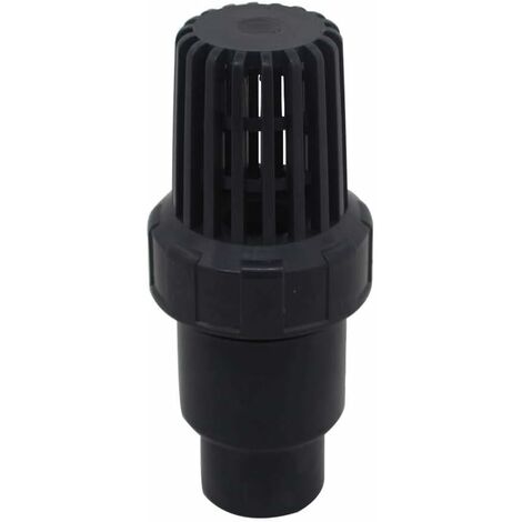 Clapet pied clapet anti retour a boule aspiration 25 32 40 mm clapet crepine anti retour antiretour pvc piscine pompe (Diamètre Intérieur 32mm)