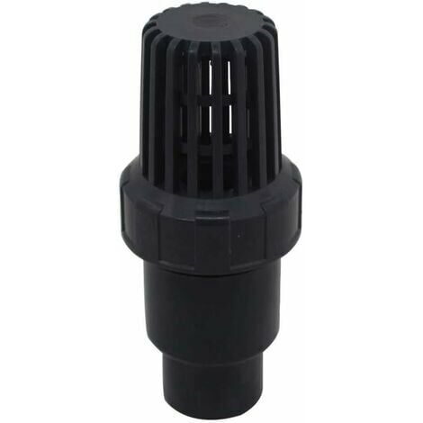 Clapet pied clapet anti retour a boule aspiration 25 32 40 mm clapet crepine anti retour antiretour pvc piscine pompe (Diamètre Intérieur 32mm)