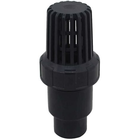 Clapet pied clapet anti retour a boule aspiration 25 32 40 mm clapet crepine anti retour antiretour pvc piscine pompe (Diamètre Intérieur 32mm)