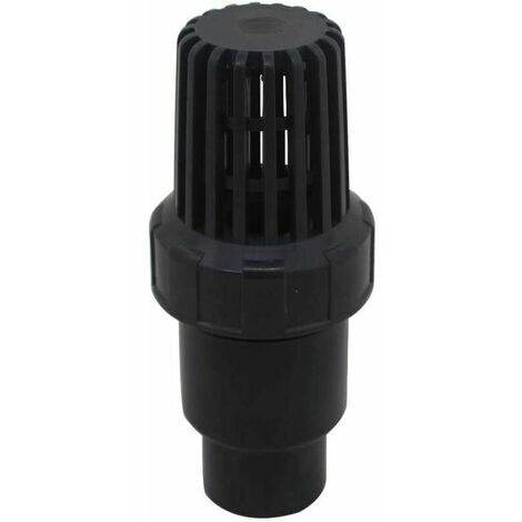 Clapet pied clapet anti retour a boule aspiration 25 32 40 mm clapet crepine anti retour antiretour pvc piscine pompe (Diamètre Intérieur 40mm)
