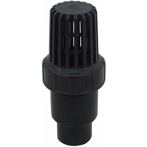 Clapet pied clapet anti retour a boule aspiration 25 32 40 mm clapet crepine anti retour antiretour pvc piscine pompe (Diamètre Intérieur 40mm)