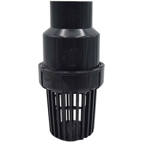 Clapet pied clapet anti retour a boule aspiration 25mm clapet crepine anti retour antiretour pvc piscine pompe (Diamètre Intérieur 25mm),y