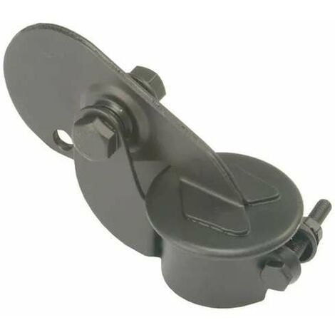 Clapet pot échappement anti pluie bouchon tracteur diamètre 76mm compatible john deere noir tube capuchon protection étanche