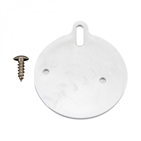 Clapet réglage + vis de fixation pour skimmer de piscine - Blanc - SPX1082H1A - Hayward