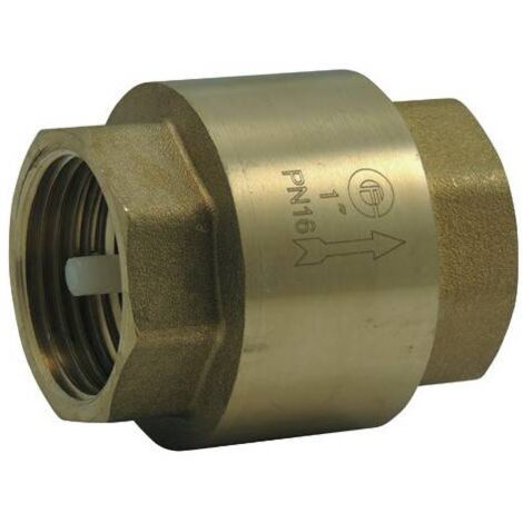 Clapet retenue toutes positions en laiton pour eau, huile, mazout, air 3''