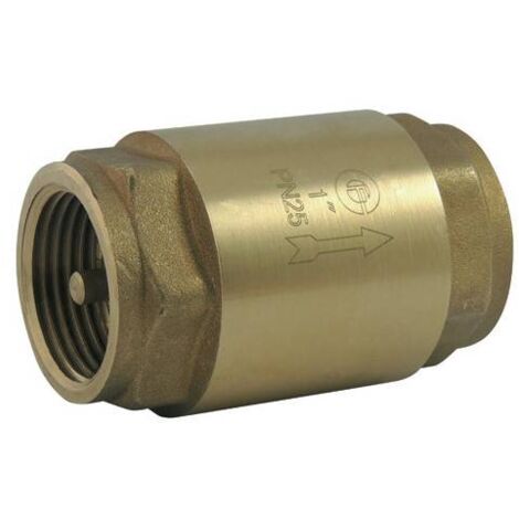 Clapet retenue toutes positions laiton modele lourd 3/8''