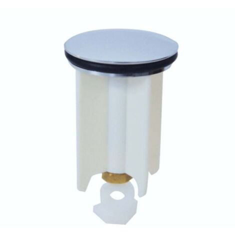 Clapet vidage baignoire diamètre 39 mm, inviolable chromé