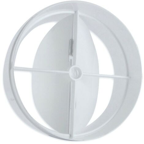 Clapeta antirretorno universal Blanco Ø100 Blanco Ø100