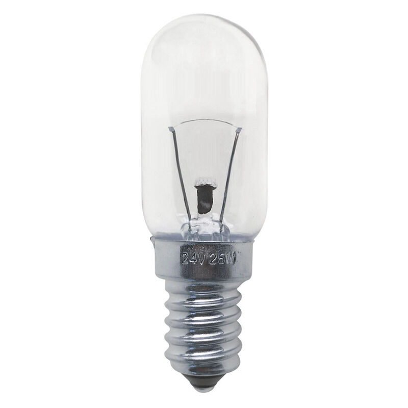 

Bombilla pebetero tubular e14 25w 24v ac - Clar