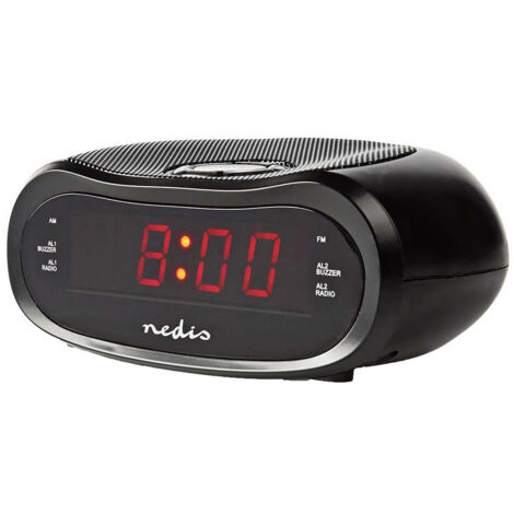 CLAR001BK RADIO DESPERTADOR RELOJ DIGITAL NEDIS