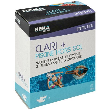 Clari + Pool Hs 12 Pastillas 11 G - Intex