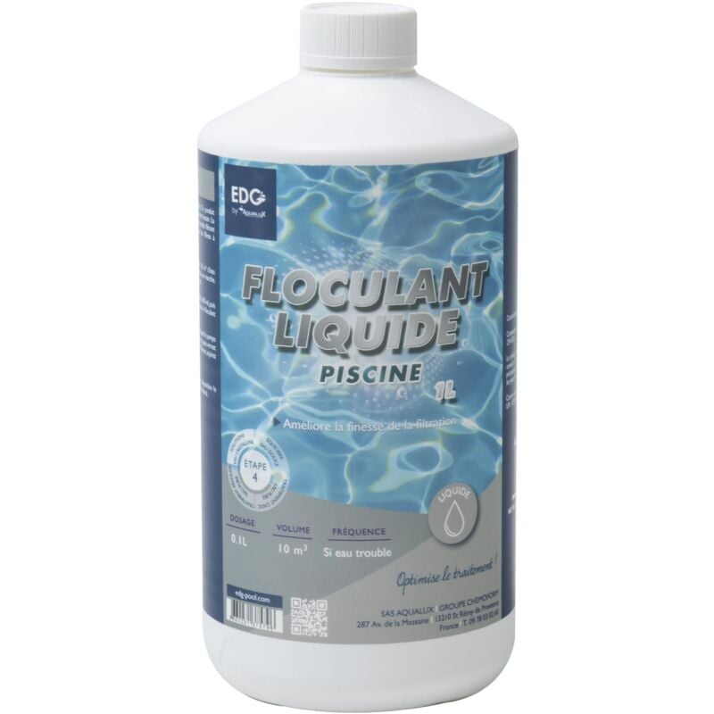 Aqualux - Clarifiant floculant liquide 1 litre