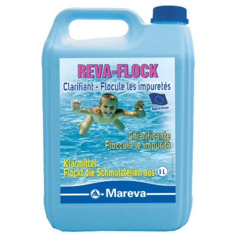 Clarifiant liquide Reva-flock MAREVA pour piscine - 5 L - 150020U