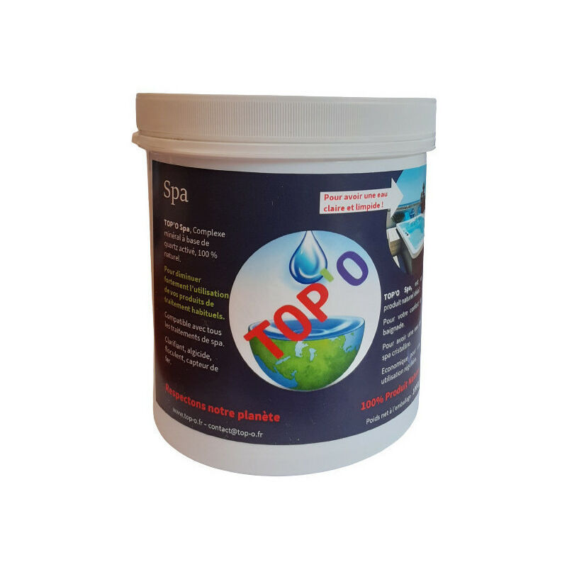 Top'o - Clarifiant spa, algicide, floculent, capteur de fer 200g Multicolor