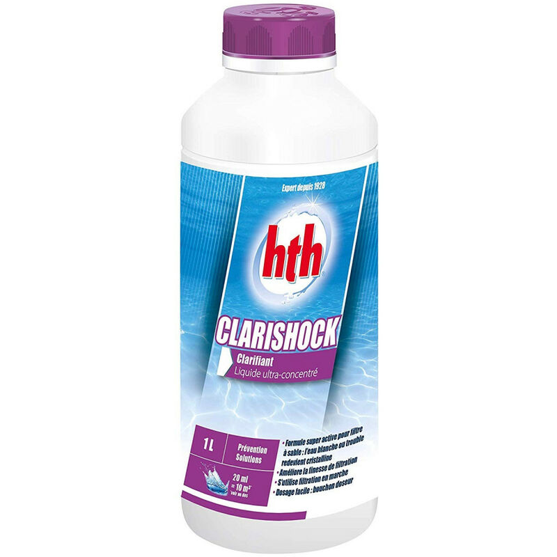 

Clarificador CLARISHOCK líquido - 1 litro - HTH