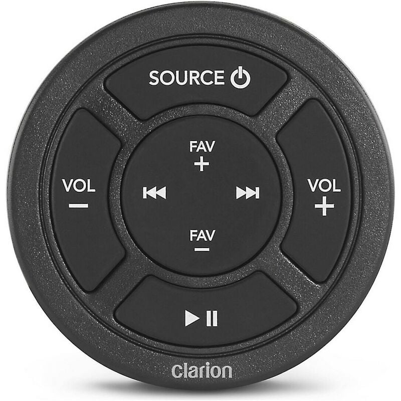 Jl Audio - Clarion Marine Télécommande marine ronde Cmr-10 sans écran