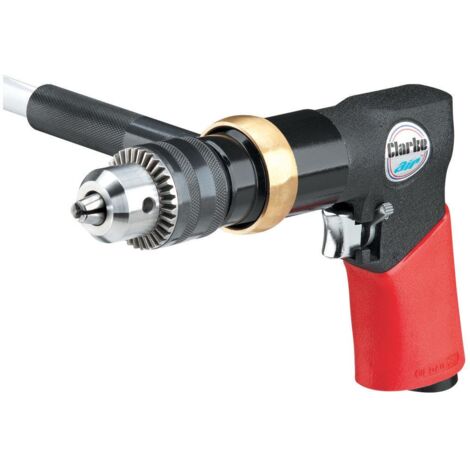 CLARKE 1/2"" AIR DRILL REVERSIBLE KEYED AIR COMPRESSOR WORKSHOP TOOL CAT123