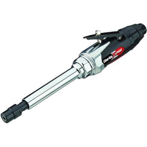 CLARKE AIR DIE GRINDER 1/4"" 5"" EXTENSION LONG STRAIGHT ANGLE CUT OFF TOOL CAT130