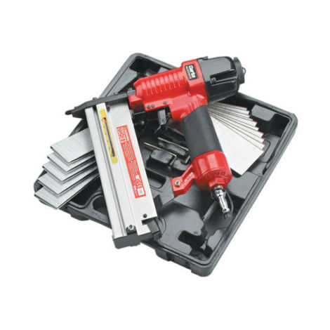 CLARKE AIR NAILER & STAPLER PROFESSIONAL UPHOLSTERY TACKER TOOL IN CASE CSN1D