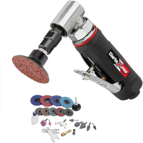 CLARKE AIR SANDER DIE GRINDER 1/4"" RIGHT ANGLE SANDING TOOL CAT176
