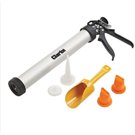 Clarke Mortar Gun Pointing Grouting Sausage Paving Cement Caulking Set CHT733