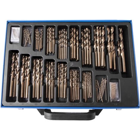 CLAS - Coffret de forêt HSS COBALT 5% (170 pièces) - EG 0681 - Ce produit de marque CLAS est neuf.