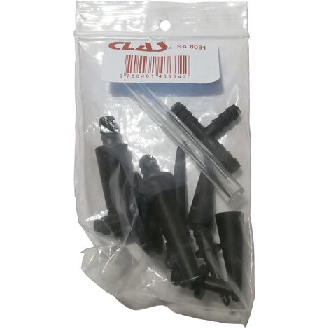 CLAS - Jeu de 8 embouts de rechange - SA 8081 - Ce produit de marque CLAS est neuf.