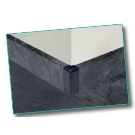 Classen Außenecke für FUXX-Laminatleiste 65 x 18 mm steingrau Laminatleiste
