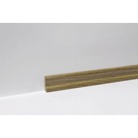 Classen Clip-Fußleiste 240 cm 40 x 20 mm Eiche Bretagne Sockelleiste