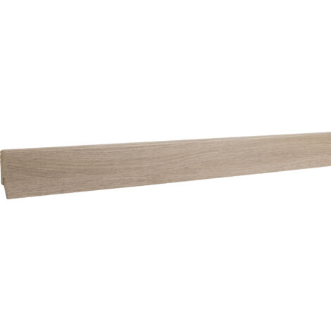 Classen Clip-Fußleiste 240 cm 58 x 19 mm Hickory Sockelleiste