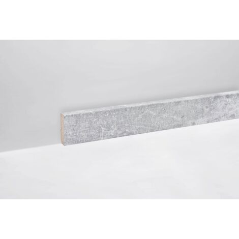 Classen Clip-Fußleiste 240 cm 65 x 18 mm Estrich hell Sockelleiste