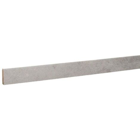 Classen Clip-Sockelleiste 240 x 5,8 x 1,9 cm Zementestrich beige Sockelleiste