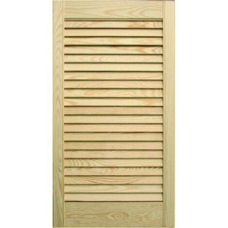 WEITERE Classen Lamellentür 39,5 x 59,4 x 2,2 cm Kiefer Schranktür Möbeltür unbehandelt