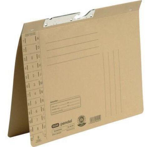 Classeur à levier ELBA 100560106 DIN A4 230g agrafage professionnel RC carton brun