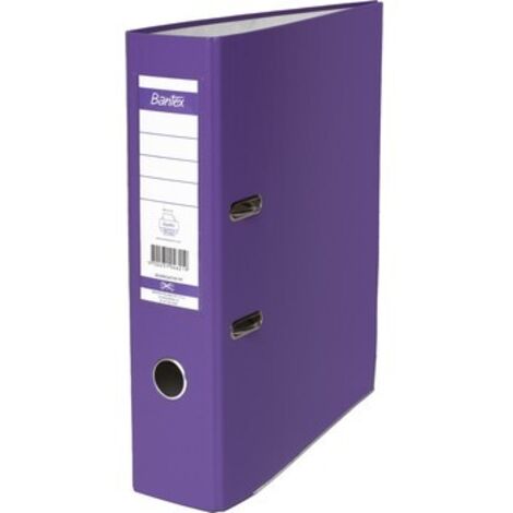Classeur à levier SALVEQUICK A4, violet - spacieux et durable