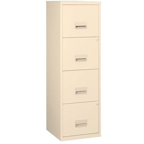 Classeur monobloc 4 tiroirs - beige - Maxiburo