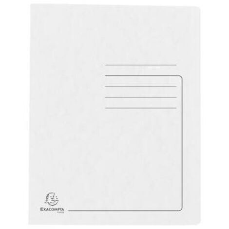 Classeur rapide Exacompta 39982E DIN A4 carton blanc