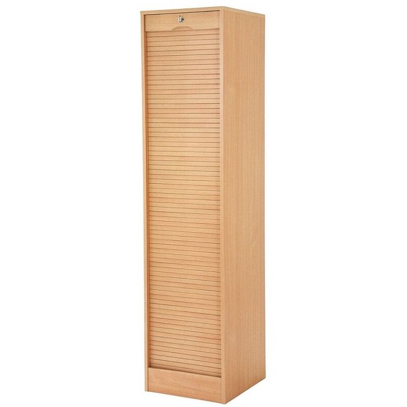 Classeur à rideau bois clair Office 172cm