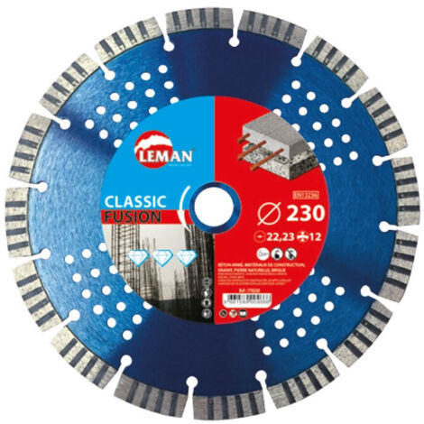 Disco Diamantato N-12 Turbo Ø230 Mm - Per Cemento Armato, Mattoni, Taglio A Secco/Bagnato - Foto 5