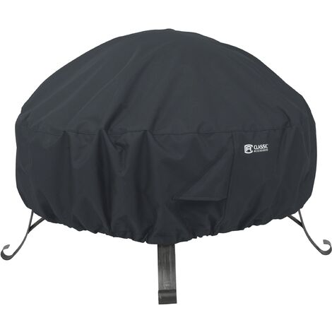 Classic Accessories Copertura per braciere Rotondo, Nera