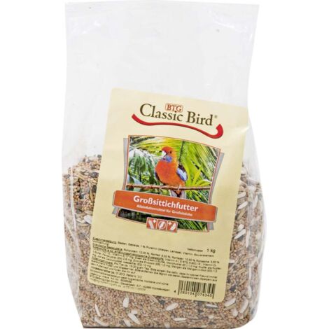 Classic Bird Großsittichfutter 1 kg Vogelfutter