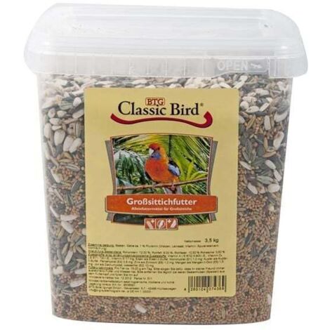 Classic Bird Großsittichfutter 3,5 kg Vogelfutter