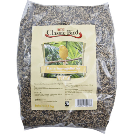 Classic Bird Kanarienfutter 2,5 kg Vogelfutter