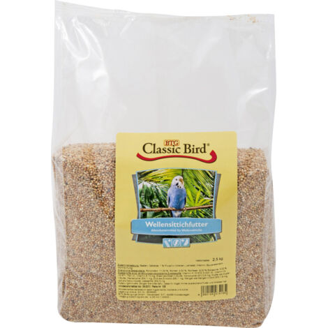 Classic Bird Wellensittichfutter 2,5 kg Vogelfutter