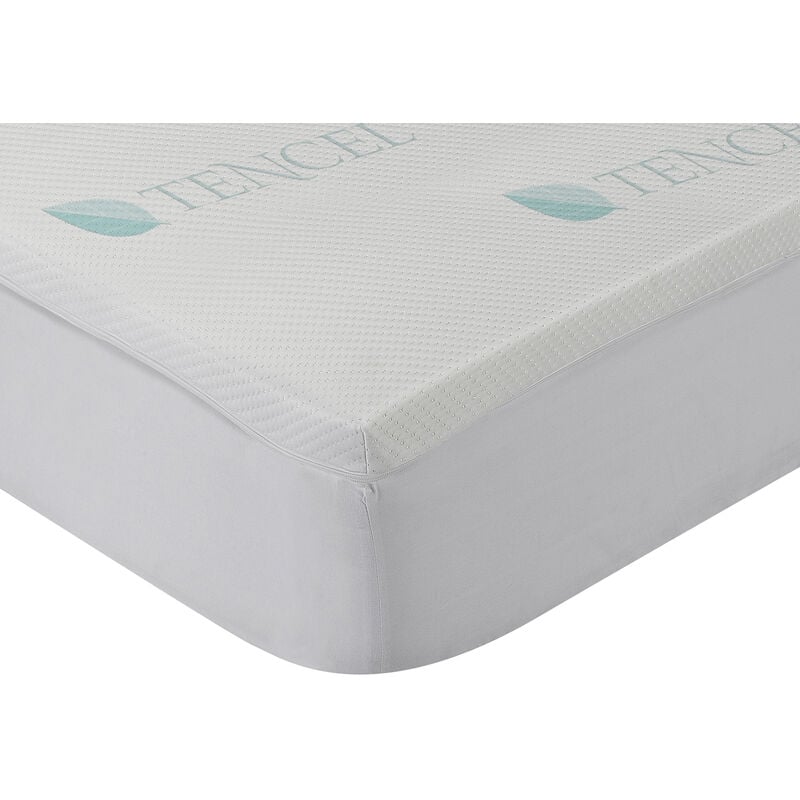 

Classic Blanc - Topper viscoelástico de Tencel Hípertranspirable 4cm 200x200cm , Cama de 200 , Blanco
