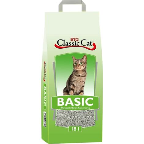Classic Cat Basic Katzenstreu 18 L Katzenstreu