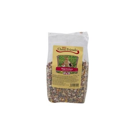Classic Friends Nagerkrokant 1 kg Futtertrog & Kleintierfutter
