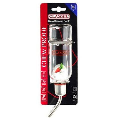 Classic Glass Drinking Bottle 175ml PK6 - 746256